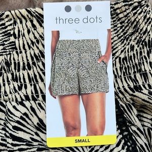 Three Dots flowy Shorts